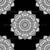 Monochrome Mandala Polka Dot Image