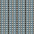 Geometric Boho Blue Batik Stripes Image