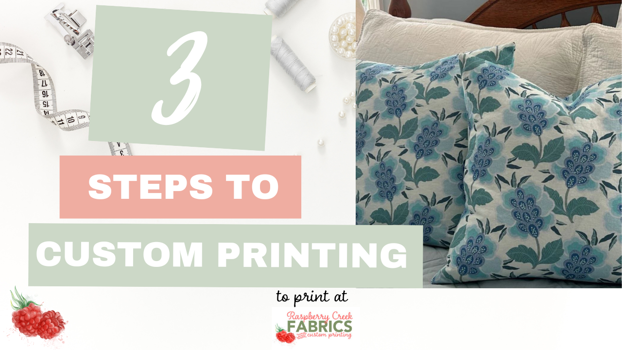 Steps and Best Practices for Custom Printing the Fabric of Your Dreams!
