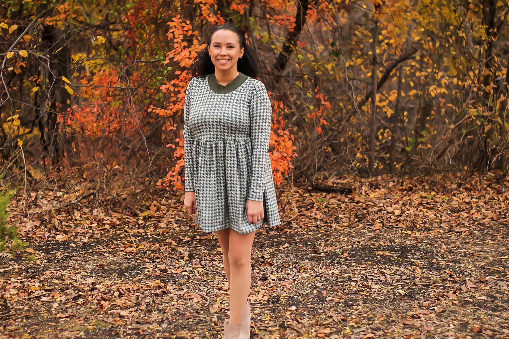 hacci knit dress Hacci Knit Tunic Dress