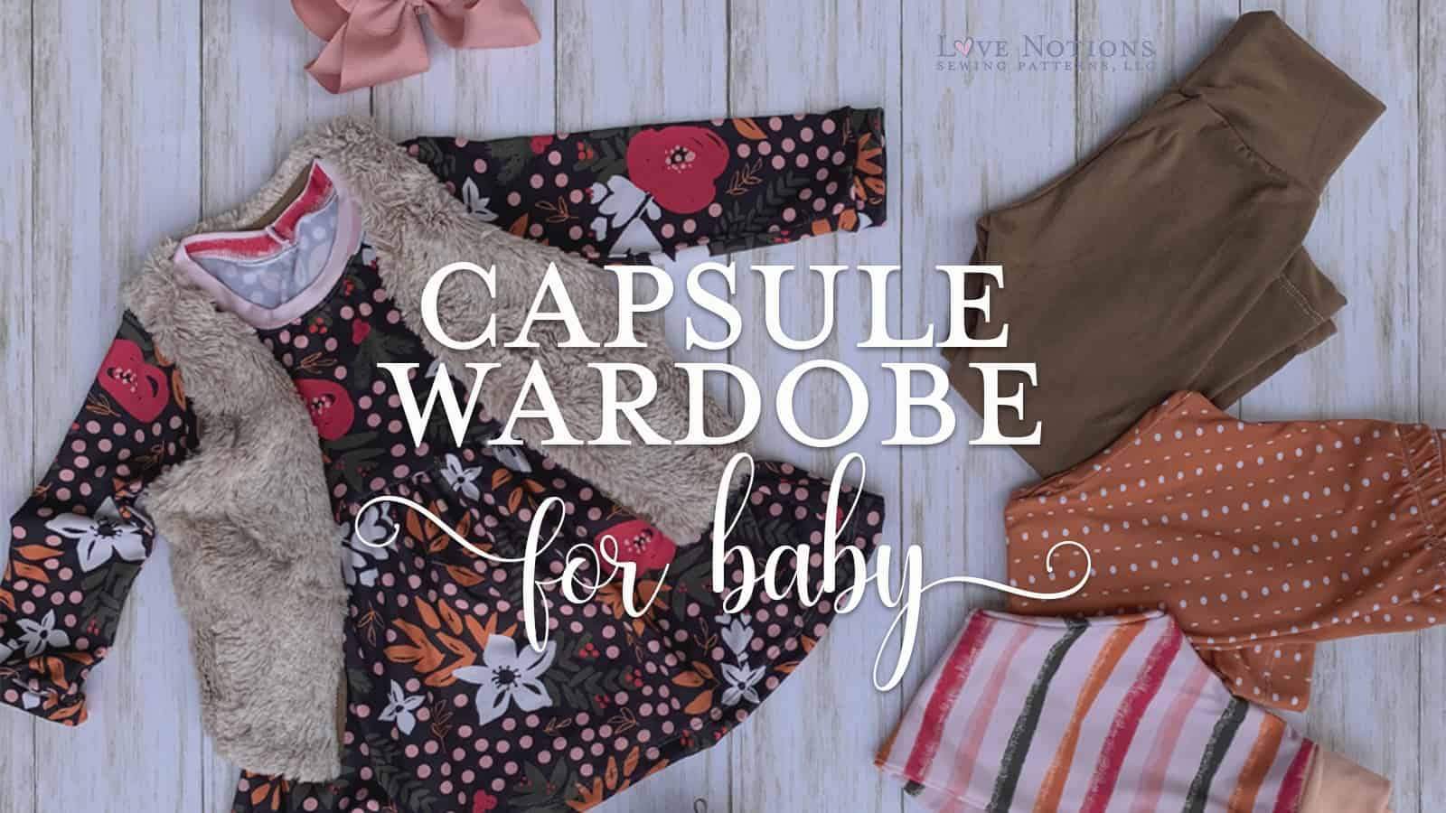 Love Notions Capsule Wardrobe featuring CLUB Double Brushed Poly - Raspberry Creek Fabrics