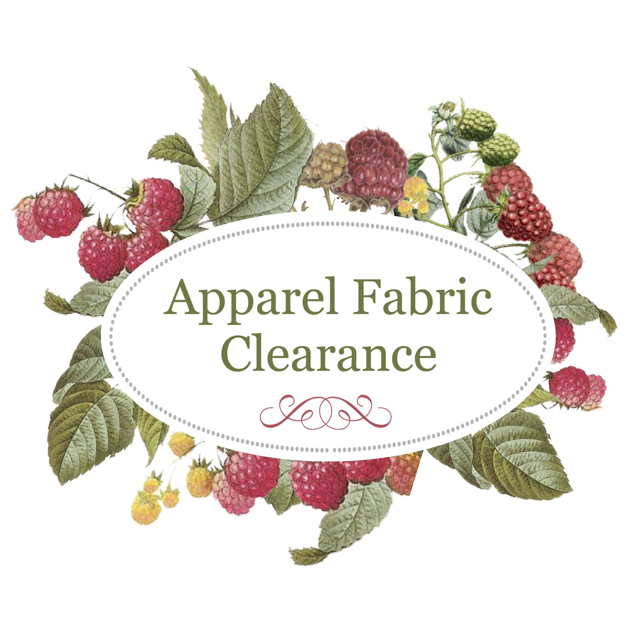 Apparel Fabric Clearance
