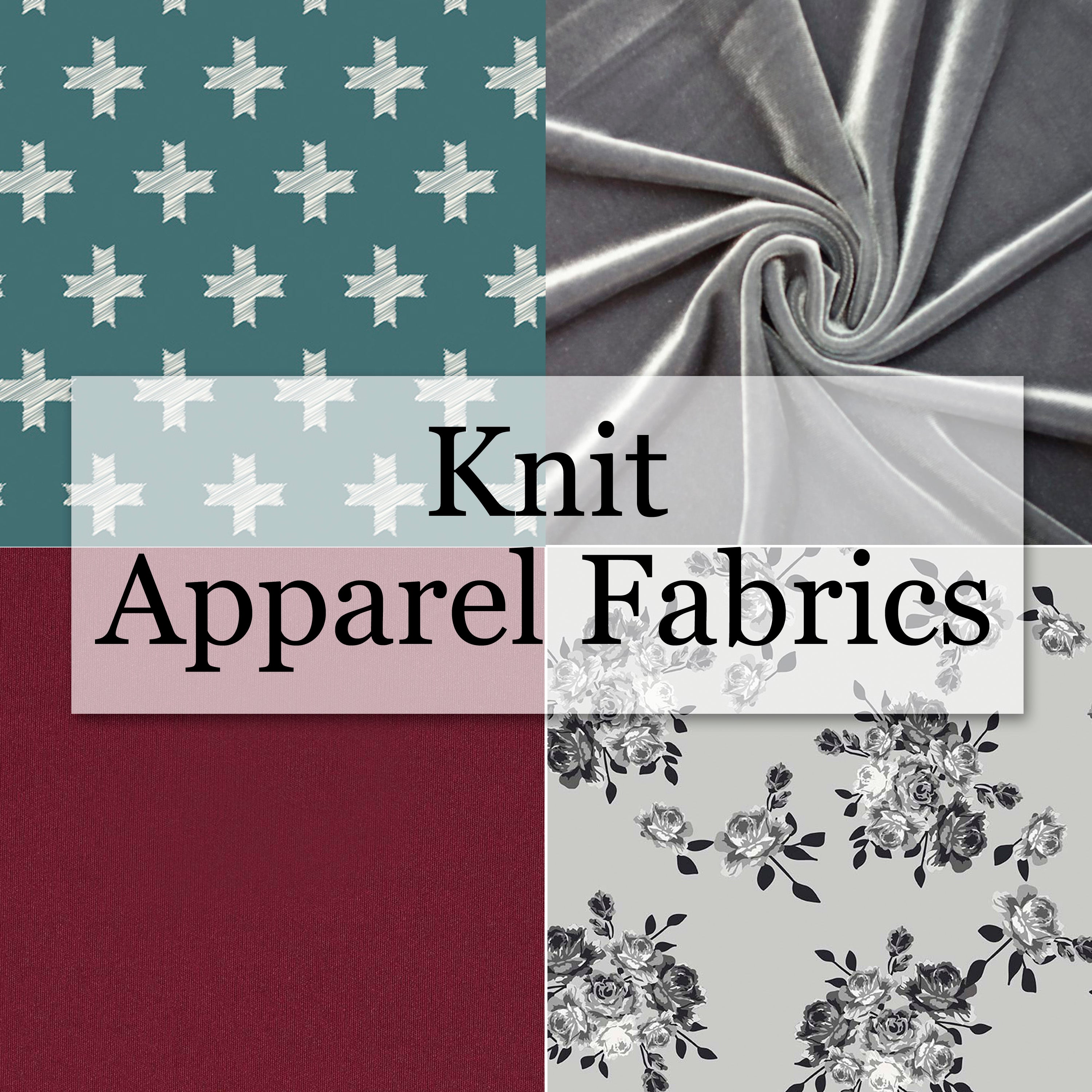 Knit apparel clearance fabric