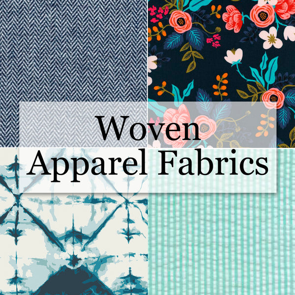 Woven Apparel Fabrics Raspberry Creek Fabrics