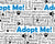 Adopt Me Words Black and Blue on a White Background Image