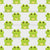 Cute Cartoon Frogs on Pale Gray Wallpaper Image