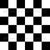 Chess Board in Black and White Image