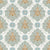 Playful Frogs & Teal Lilies Pattern Image