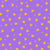 Pumpkin Patch Moons and Stars on Purple Image