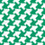 Houndstooth pattern, Green and White Image