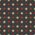 Pattern Of Stars, Cream Stars, Red Dots, Dotted, Dark Background Image