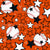 Team Spirit Baseballs and Stars in Baltimore Orioles Orange and Black Image
