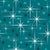Mid-Century Modern Christmas / Holiday 2024 Sparkles - Teal BG Image