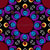 Eye of the Storm Dot Mandala Tile Pattern Image