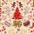 Christmas Pattern 012 Cream Image