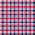 Team Spirit Plaid Atlanta Braves Scarlet Red and Navy Image