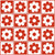 Groovy Girl Daisy Checkers Retro Red Image