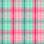 Retro Pink and Aqua Plaid with tinted background Image