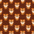 Cute Cartoon Baby Tiger on Brown Image