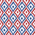 Patriotic Boho Ikat Image