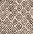 Double Diamonds Close Together Warm Tones Cream and Black Image