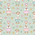 Sweet Spring Goose Easter Floral Spring Ducks in Sage Green Image