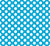 Blue Barbie Polka Dots - Fabric Image