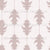 Ikat Oak Leaves Batik Lilac White Stripes Botanical Japandi Wallpaper, Ikat Oak Leaves by Dawn K Designs Image