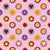 Day of the Dead Groovy Retro Sunburst Shapes on Pink Image