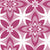 Groovy Retro Botanicals - Raspberry Tonal Refined Bohemian Dahlias - Flower Child Botanicals Image