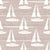 Sailboats in Beach Sand Tan, Coastal Summer Vacation by KristenInStitches Image