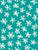 Little Flowers Dark Seafoam Blue Green and Light Seafoam Blue Green Image