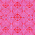 Gothic Quatrefoil Cathedral Tile in Red and Fuschia, Cathedral by Christableco [Small Scale] Image
