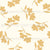 Gold Floral on Cream Image