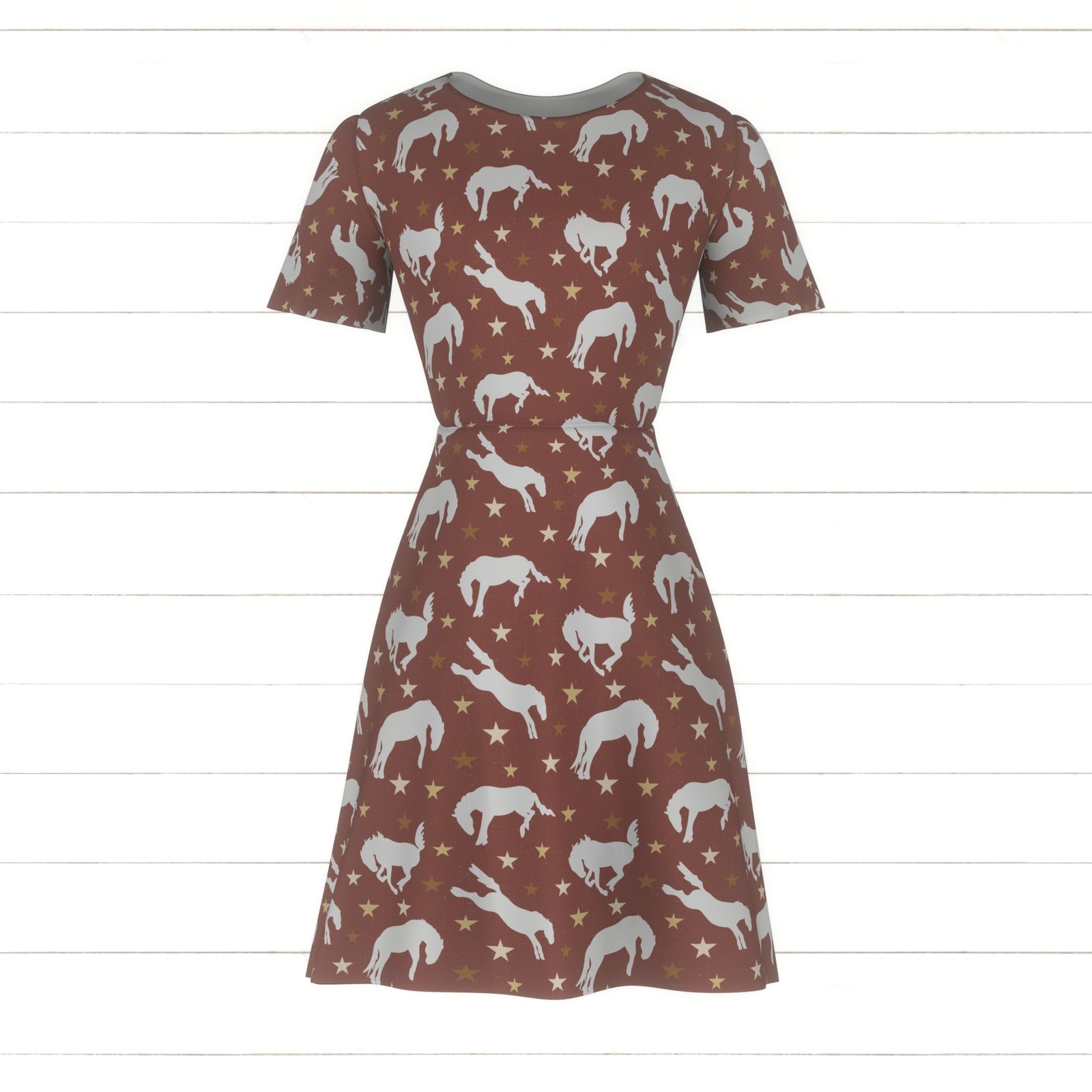 Miss Ava's Broncos Rust
