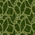 Dark Green on Olive Batik Reflections Image