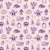 Day of the Dead Elements Line Art on Pastel Pink Image
