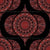 Fashion Week Cabernet Coral Whirl Dot Mandala Retro Ogee Image