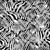 Black and White Zebra Fabric Design, Abstract design, Zebra themed garment home decor, Black and White Collection Image