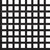 Simply Black and White Minimal Square Grid White on Black Image