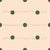 Fall Polka Dot in Cream and Green Image