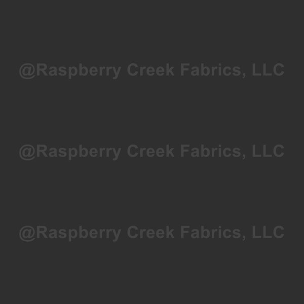 Solid Black Dark Grey - Raspberry Creek Fabrics