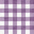 Faux Linen PRINTED Textured Gingham Purple Image