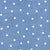 Faux Linen PRINTED Textured Dot Blue Image