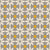 Geometric floral, Mercy in taupe gray. Image