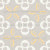Large greige beige holed dots with yellow stars diagonal art deco style. Understated elegance with ornamental charm. The muted, elegant color palette lends a timeless and refined appearance. For modern interiors, textiles and wallpapers. Image