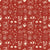 Love Languages Beige Line Art on Red Image