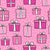 Gift Boxes Presents Joyful Christmas Doodles in Pink Image