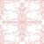 Pastel Florals Collection - White and Pink Damask Image