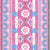 Orion Garden Floral Hand Painted Stripe in Pink Blue, Aegean Summer by Stephanie Fiona Design Image